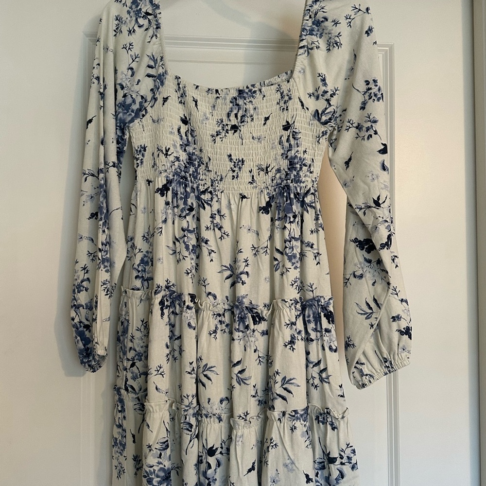 Altar’d State Annika Long Sleeve Mini Dress
